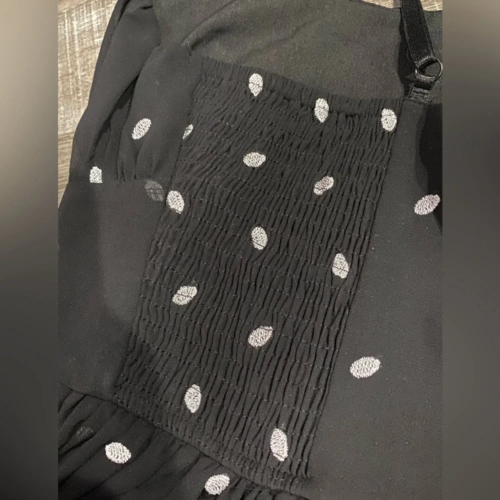 New Voodoo Vixen 50s Retro Black Polka Dot Fit & Flare Size Small 4 - Picture 10 of 11